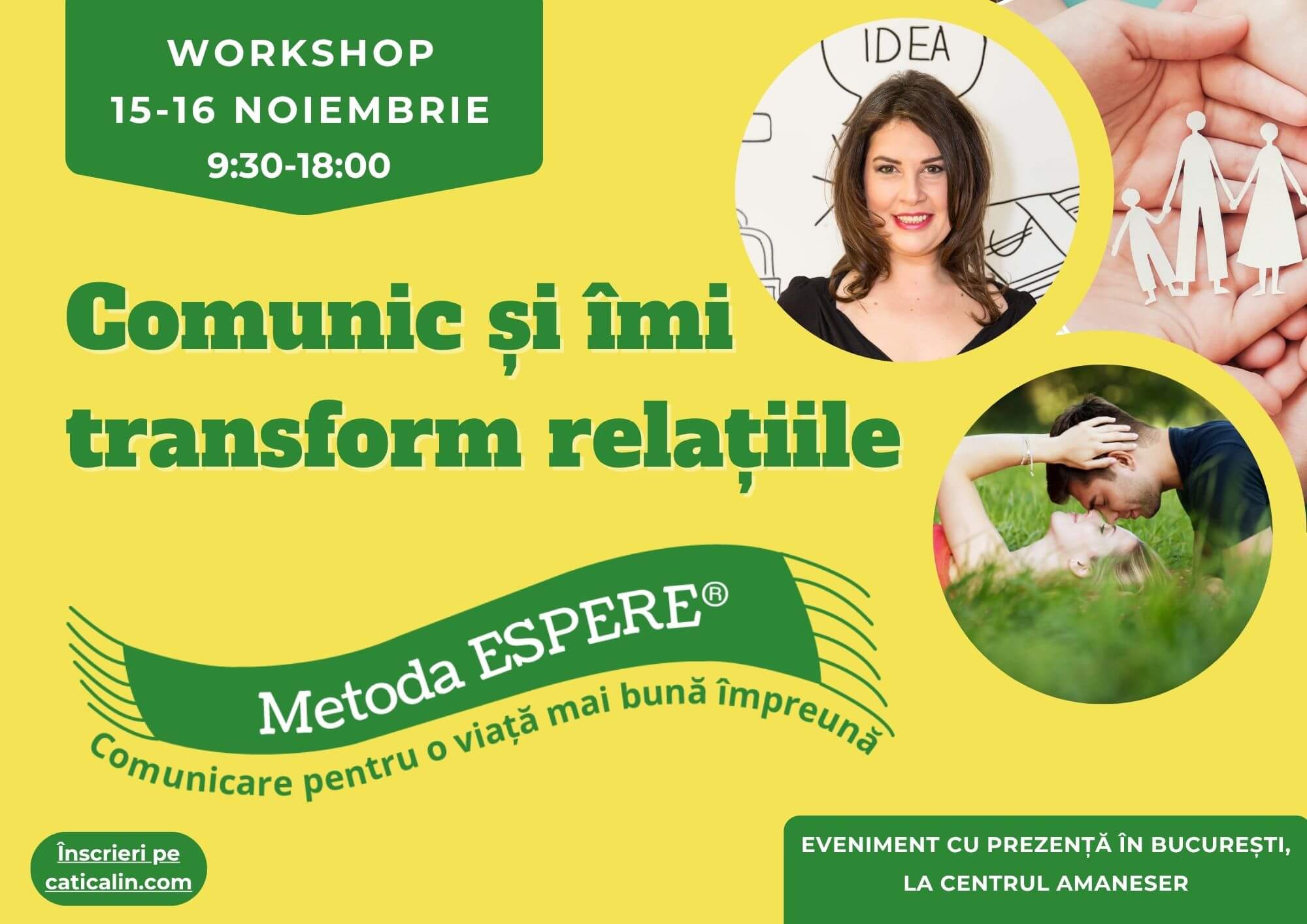 workshop-ul Comunic si imi transform relatiile